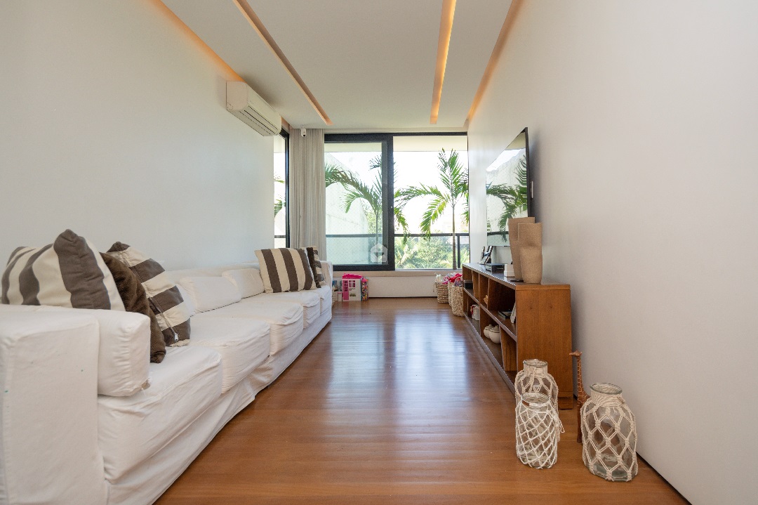 sala em cobertura duplex