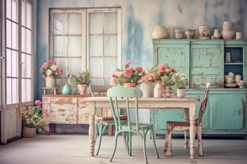 estilo de decoração Shabby Chic