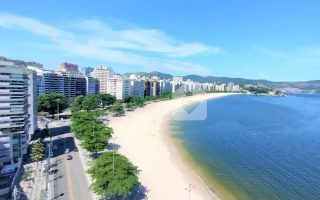 vista de cobertura em Icaraí, Niterói.