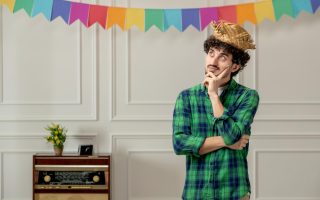 decoração de festa junina